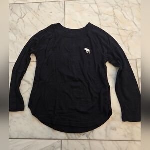 3 For $15 Abercrombie Kids Black Crew Neck Sweater
